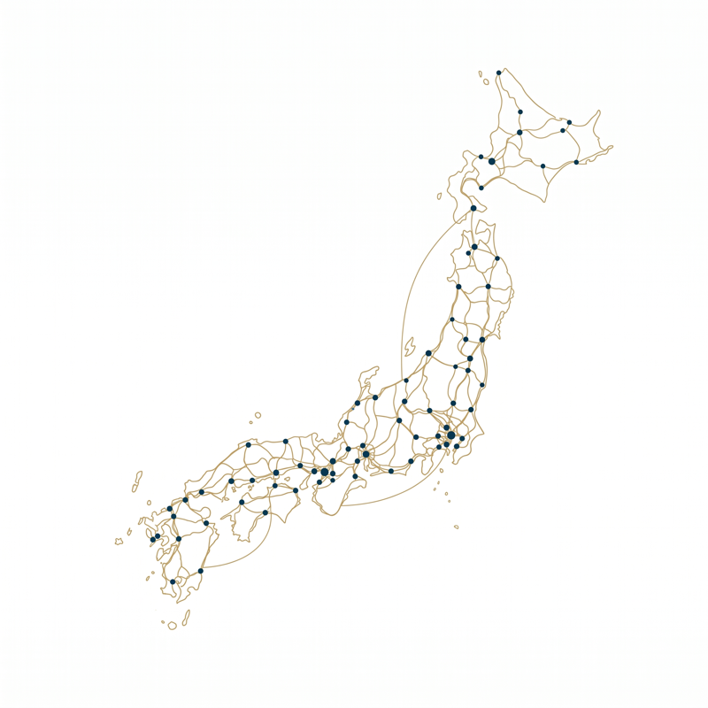 IBJ全国ネットワーク図